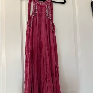 O'Neill Pink Sleeveless Casual Dress